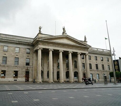 Photograph of exterior of the General Post Office (GPO)