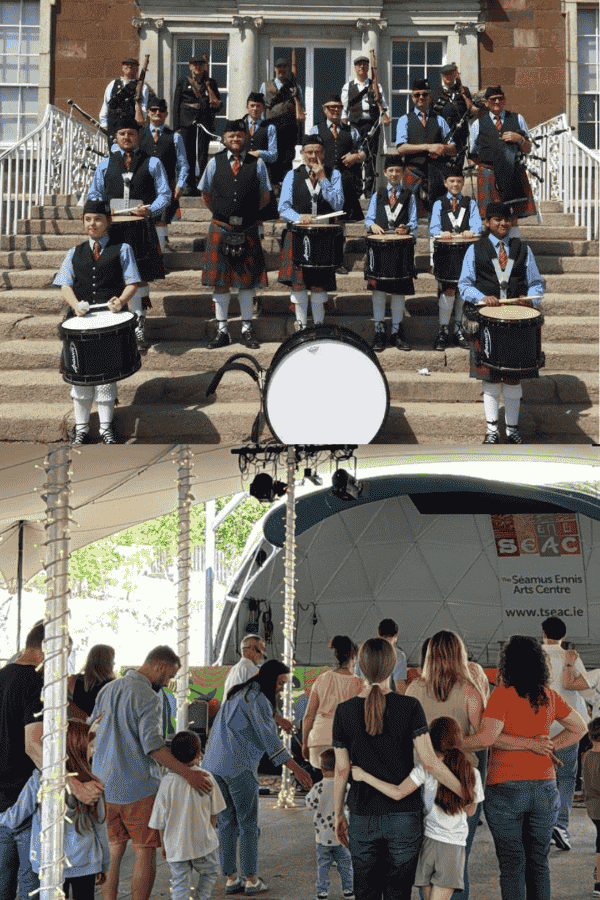 The Black Raven Pipe Band & Family Céilí