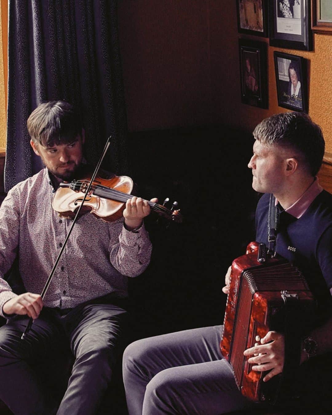 Bryan O’Leary and Aidan Connolly